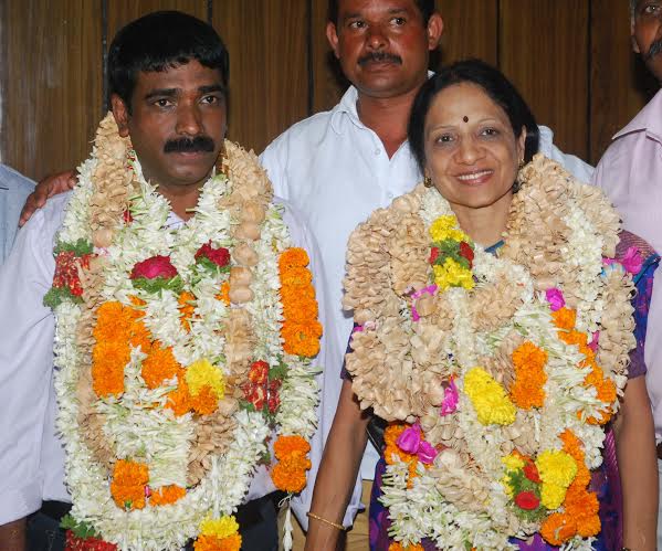 ಕೊಡಗು ಜಿಪಂ ನೂತನ ಅಧ್ಯಕ್ಷ, ಉಪಾಧ್ಯಕ್ಷರ ಅವಿರೋಧ ಆಯ್ಕೆ